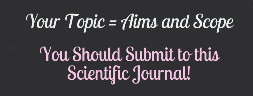 How to determine if you should submit to a scientific journal