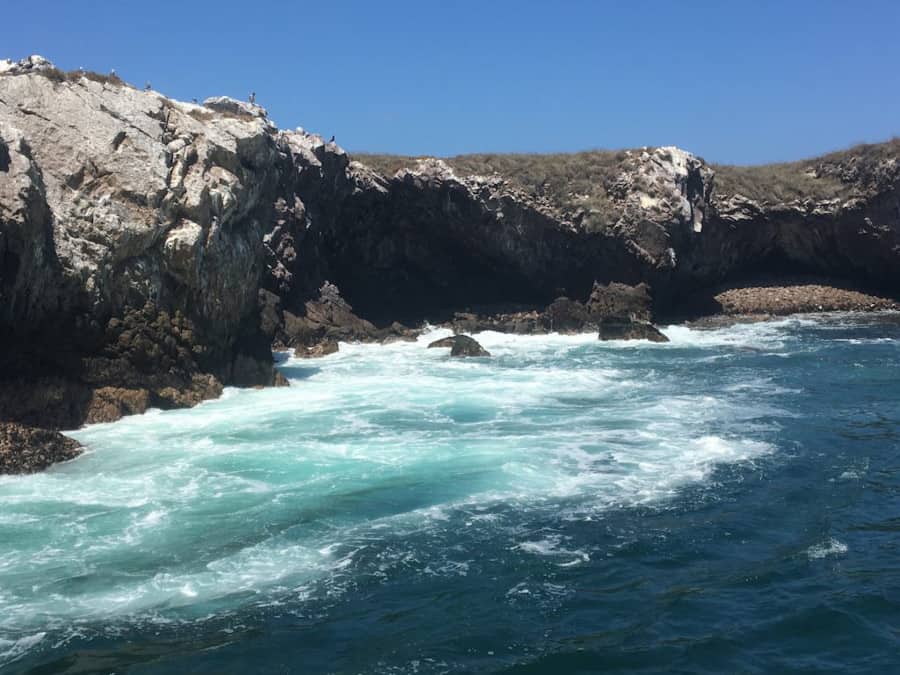 I first learned about sunscreen and coral reefs when I went to the Marietas Islands in Mexico. 