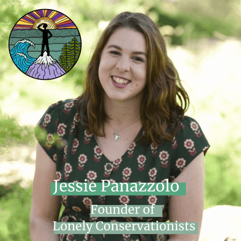 Jessie Panazzolo, Founder of Lonely Conservationists