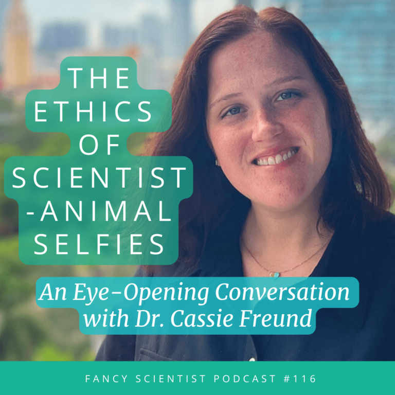 scientist-animal selfies